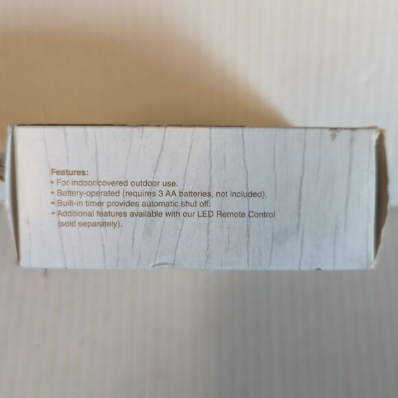 Pier 1 Imports Joy Glimmer Flexible String LED Lights 10ft 50 Lights - Picture 4 of 7